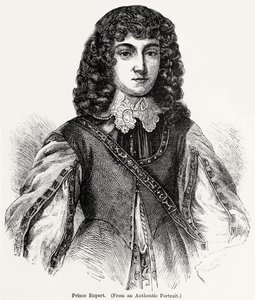 Príncipe Ruperto (1619-82) de un retrato auténtico